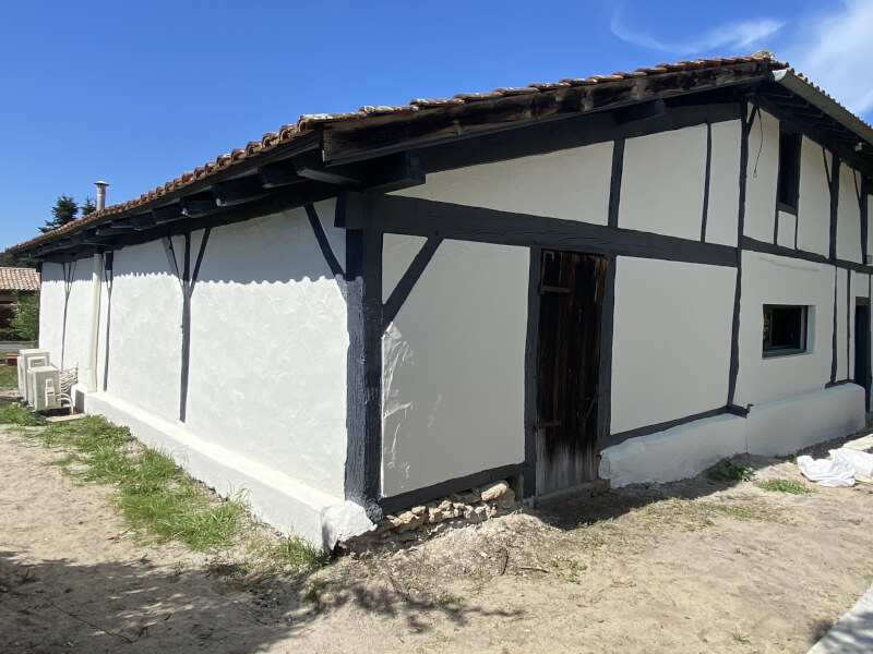 Mise En Peinture D Une Maison Landaise Saint Perdon