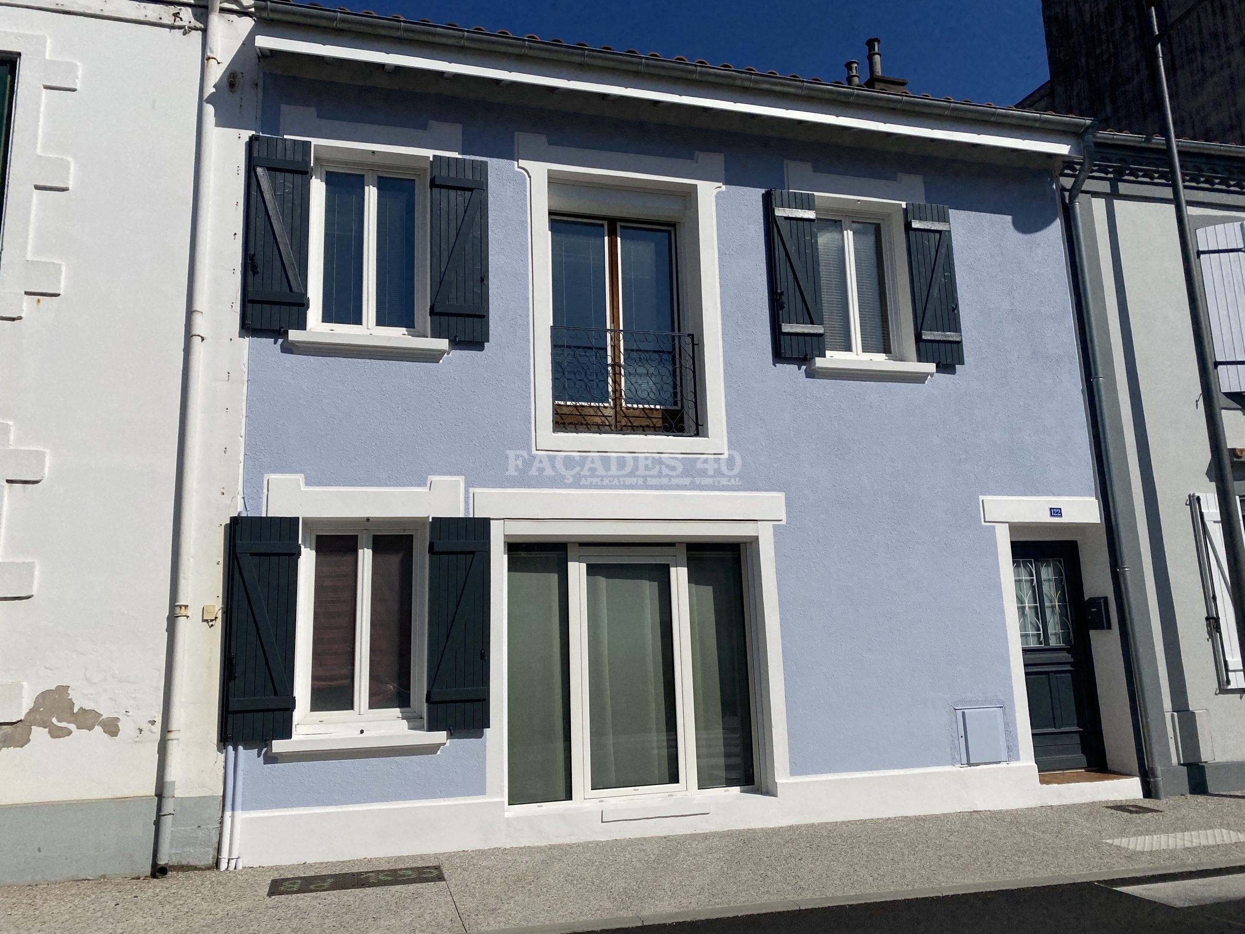 Façadier d'une maison à Mont-de-Marsan, 40192, Landes