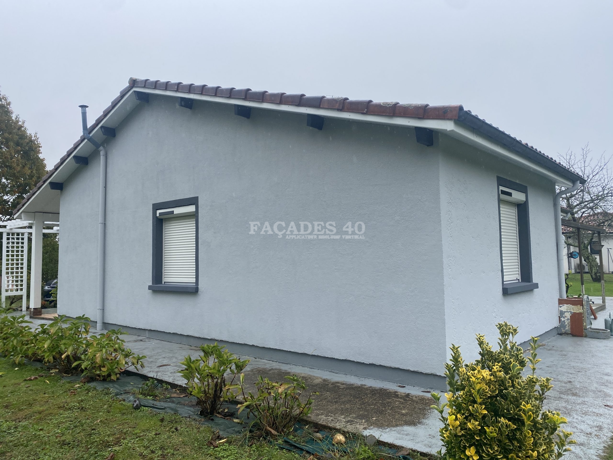 Ravalement façades d'une maison à Dax, 40100, Landes