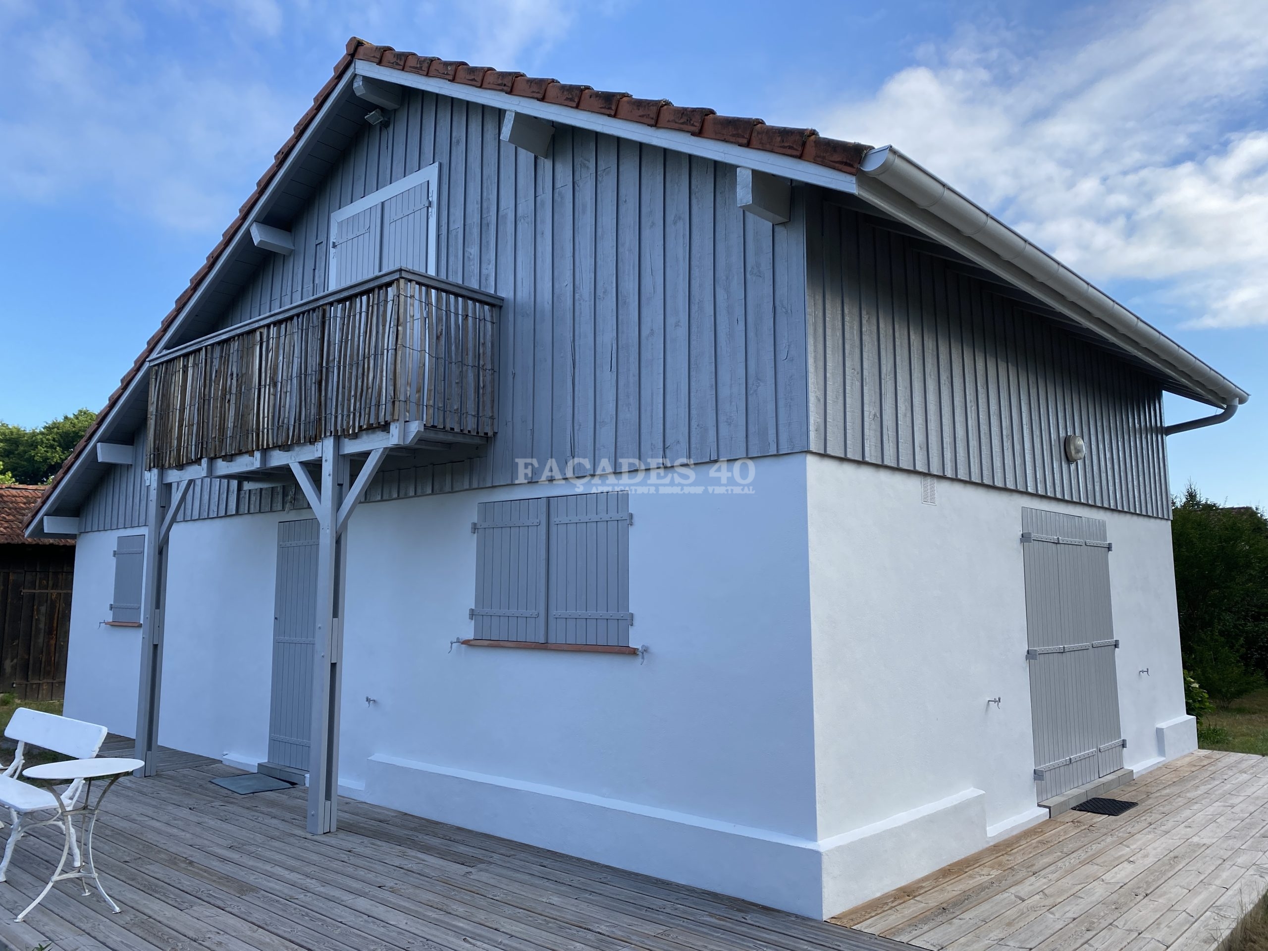 Rénovation façades d'une maison à Saint Paul les Dax, 40990, Landes