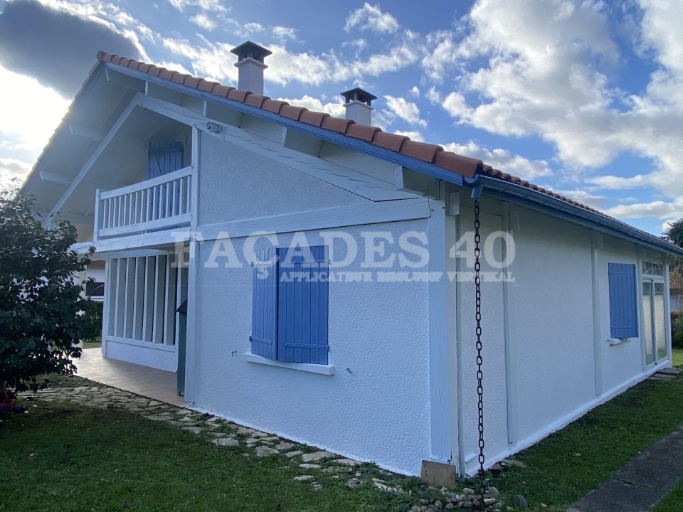 Rénovation façades d'une maison à Saint Sever, 40500, Landes