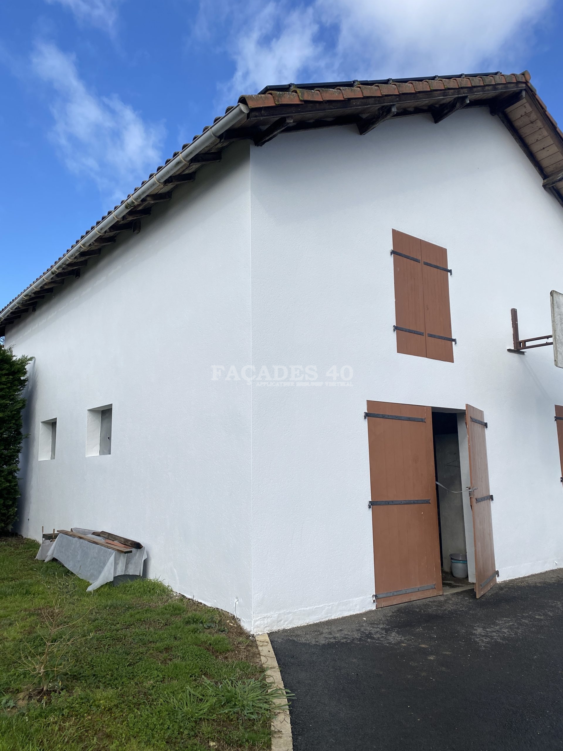 Ravalement façades d'une maison à Hossegor, 40150, Landes