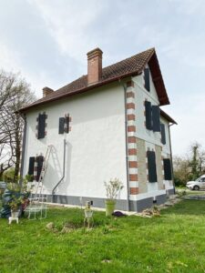 Réhabilitation façades maisons anciennes À BASCONS 40090