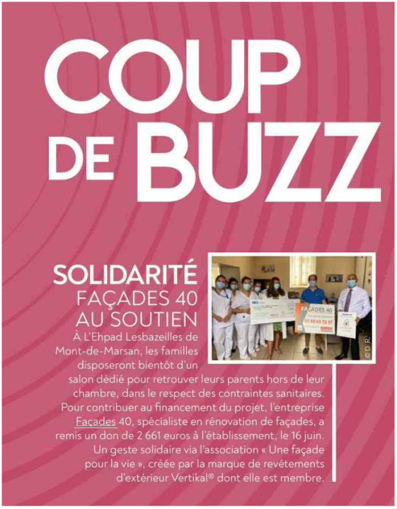 Solidarité Façades 40, Les Annonces Landaises