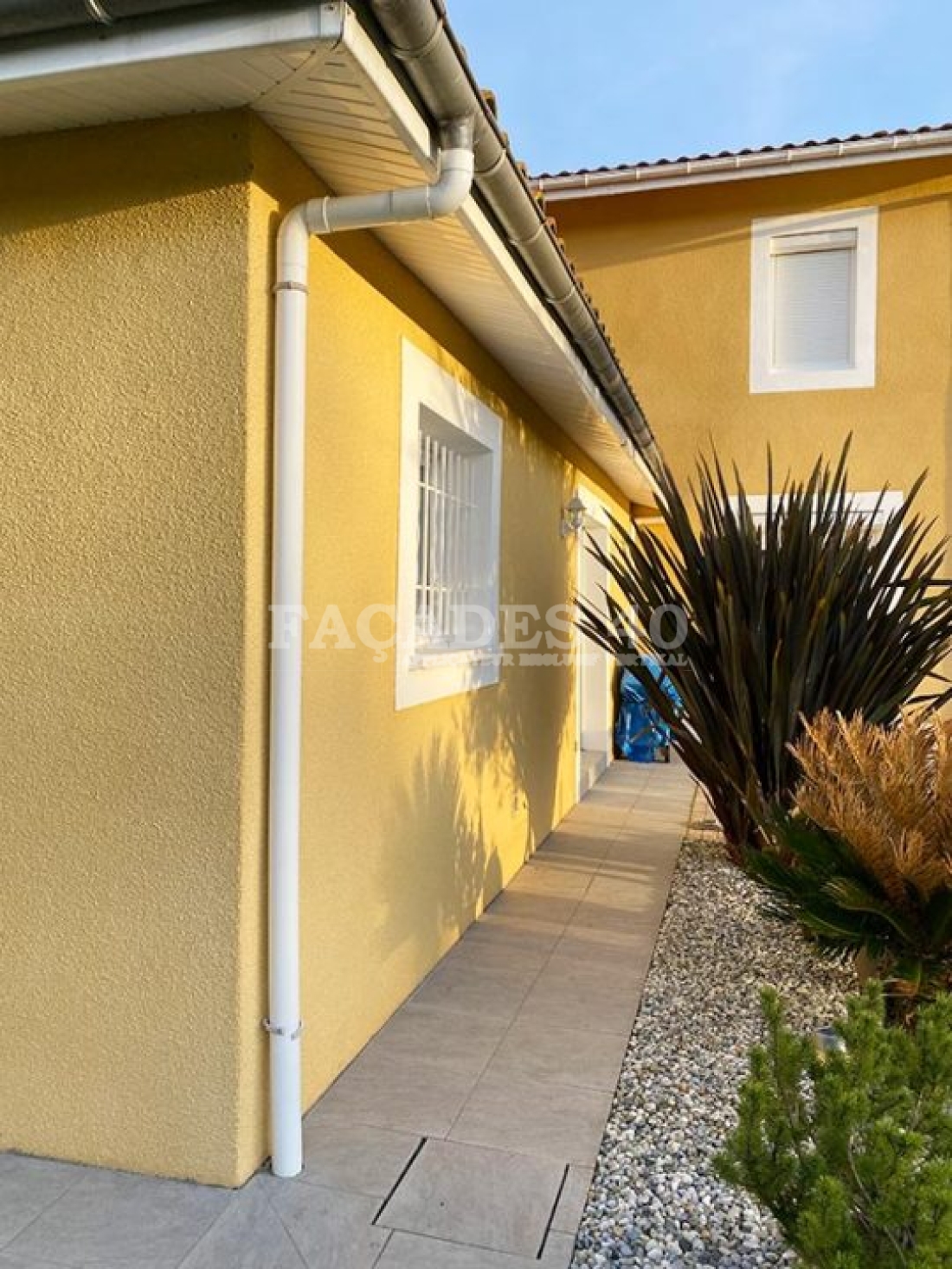 Ravalement de façade à SAINT PAUL LES DAX (Landes, 40), avant les travaux