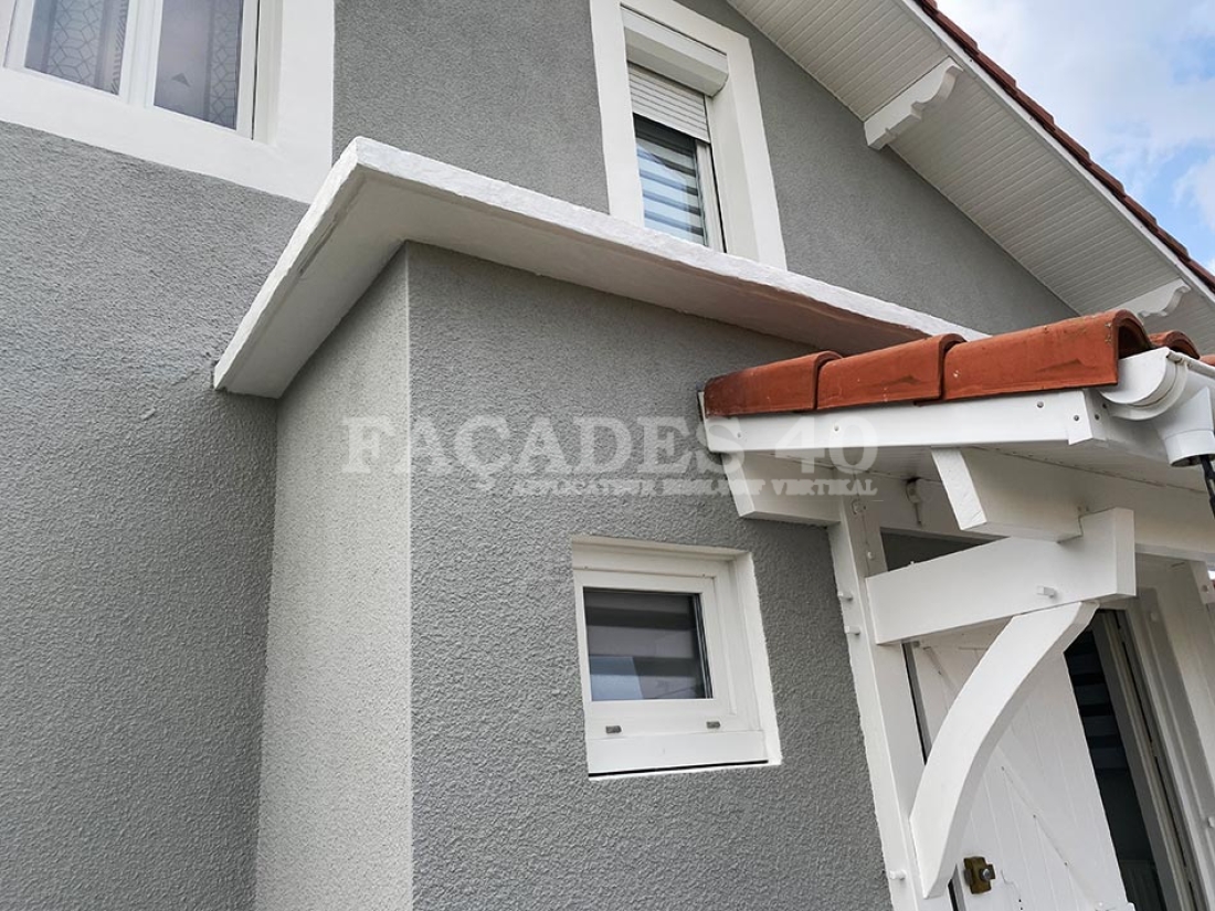 Ravalement de façade à SAINT PAUL LES DAX (Landes, 40), après les travaux