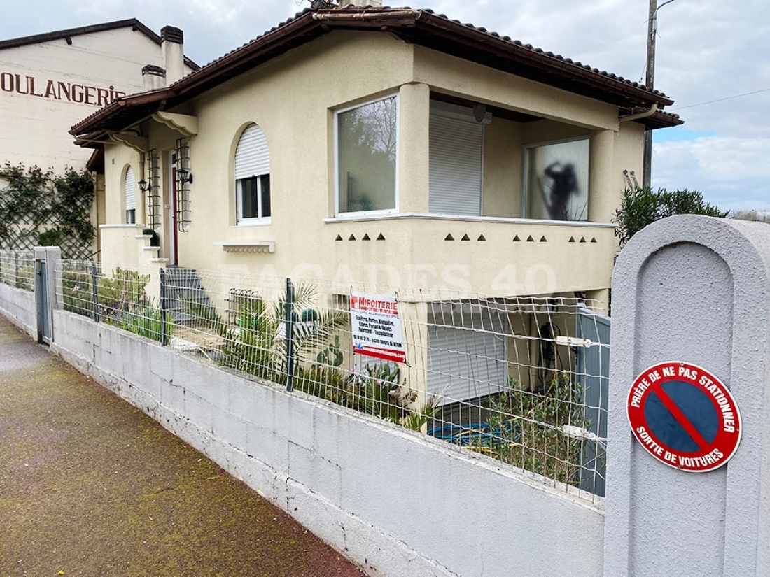 Ravalement de façade à Hagetmau dans les Landes (40), avant les travaux