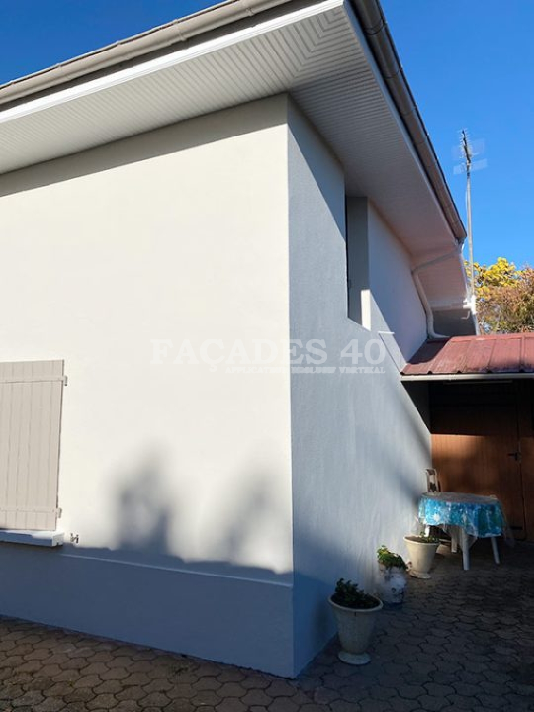 Rénovation de façade à Hagetmau (40700)