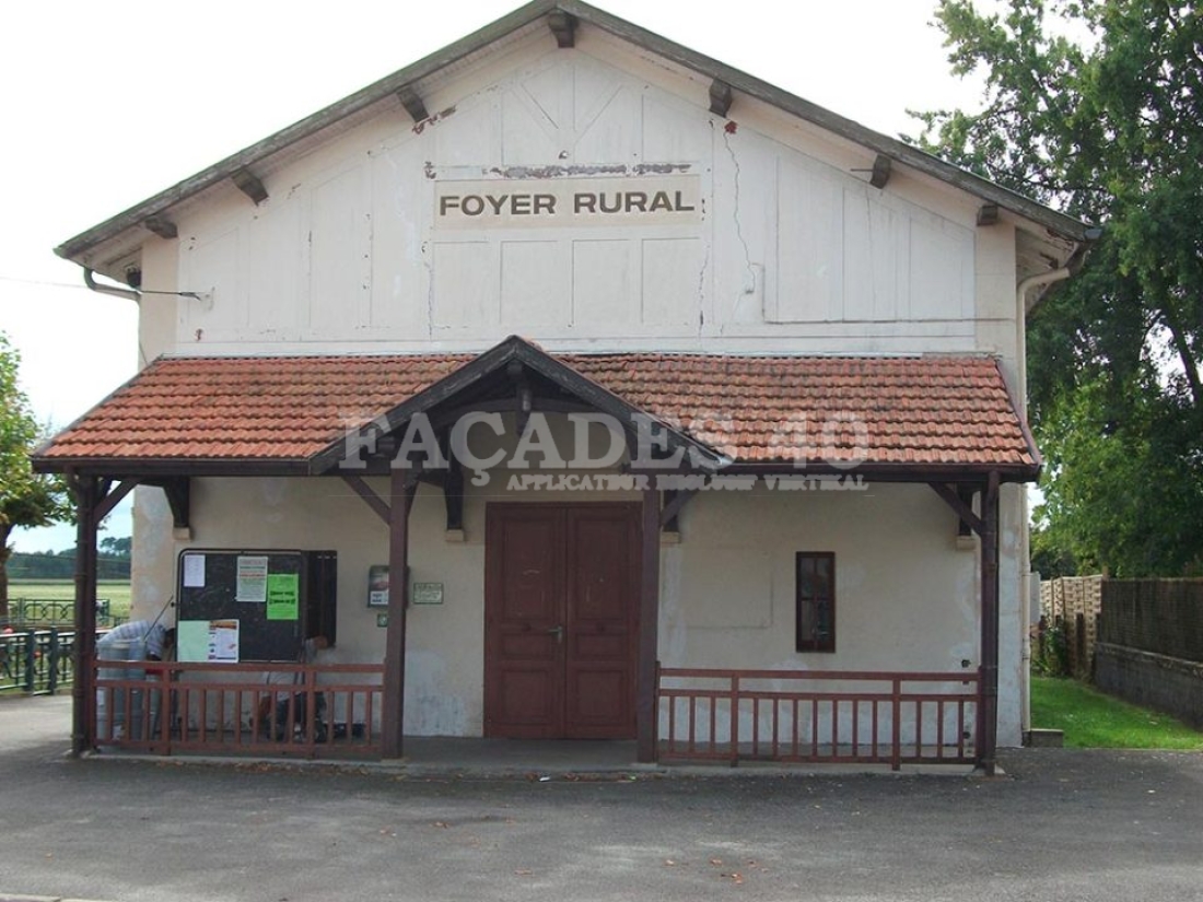 Façades 40 bâtiment rural Foyer Rural