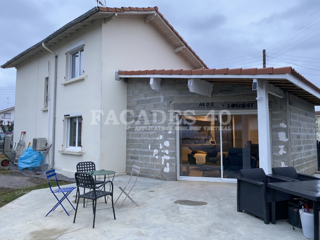 Façades 40 maison boutique extérieure